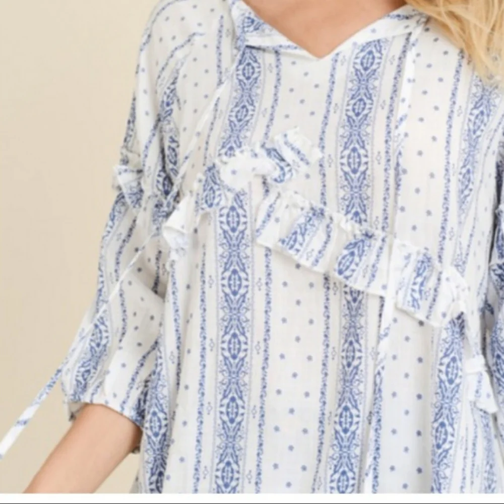 🔥New boutique boho top - Picture 3 of 13